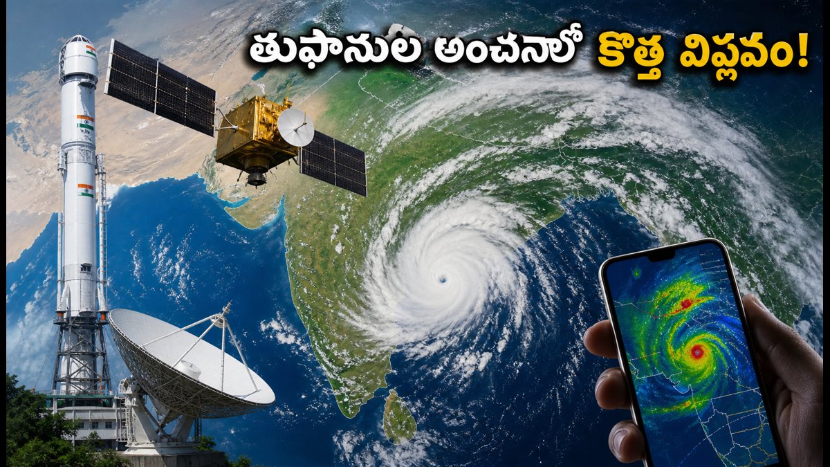 ఇస్రో EOS-05 సక్సెస్, తుఫానుల అంచనాలో విప్లవం!