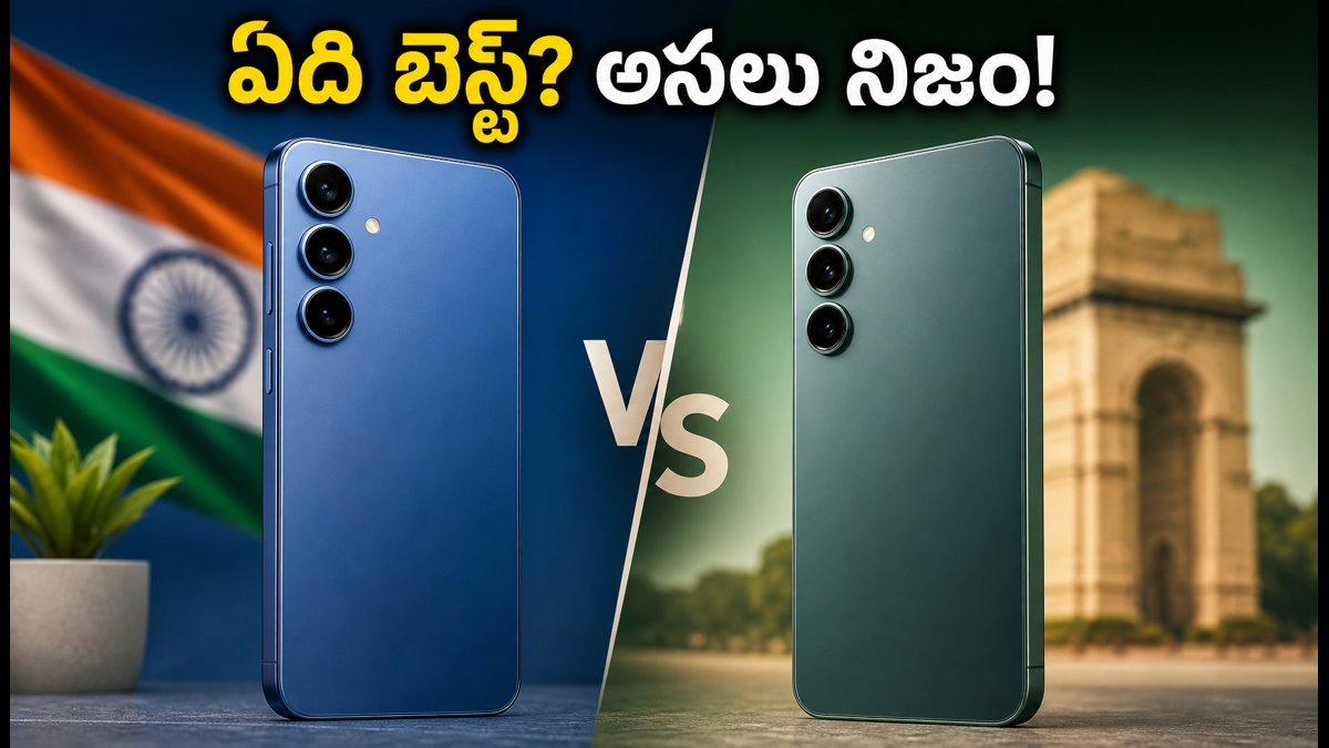 సామ్సంగ్ S26 FE Vs S26: ఏది బెస్ట్?
