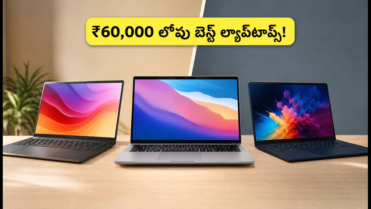 ₹60,000 లోపు బెస్ట్ ల్యాప్టాప్ డీల్స్ ఇవే!