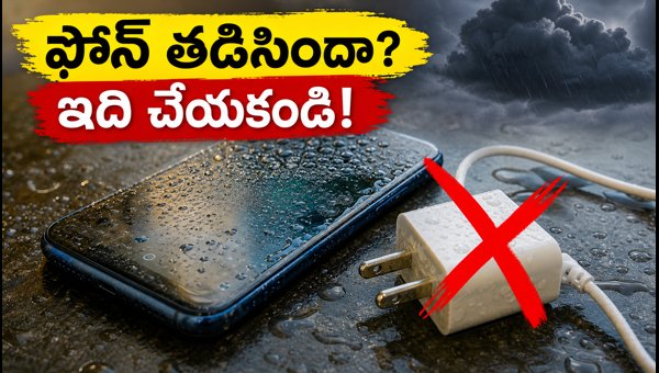 Heavy Rains in AP and Telangana: Essential Tips to Protect Your Smartphone from Water Damage