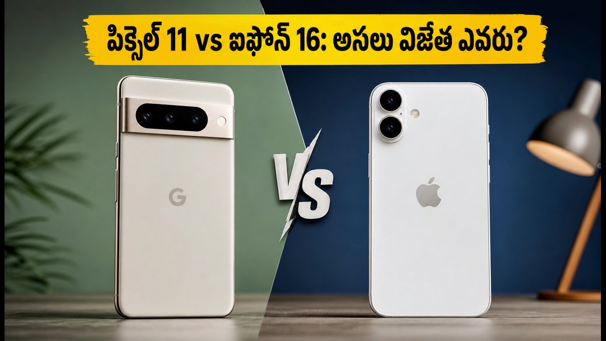 పిక్సెల్ 11 Vs ఐఫోన్ 16: ఏది బెస్ట్?
