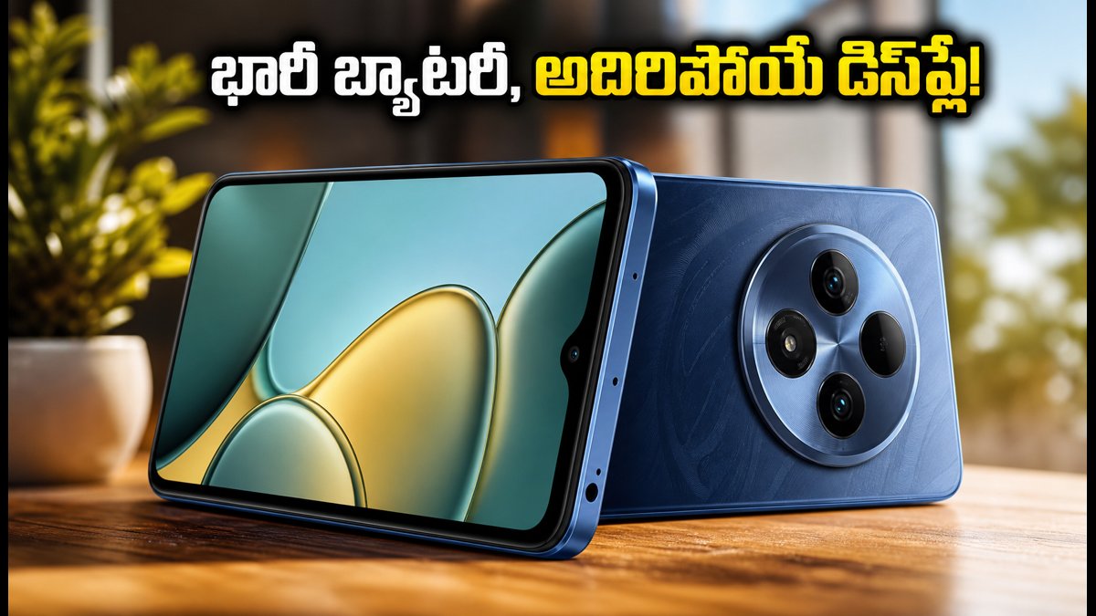 భారీ బ్యాటరీతో రెడ్‌మీ 17C 5G లాంచ్!