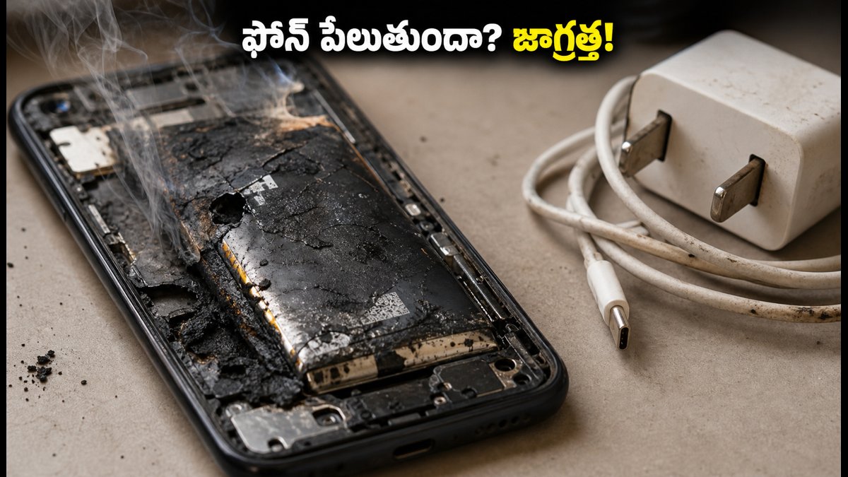 ఫోన్ బ్యాటరీ పేలకుండా ఉండాలంటే ఈ జాగ్రత్తలు పాటించండి!