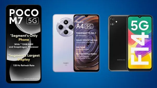 POCO M7 5G Alternatives in India POCO M7 5G Alternatives in India
