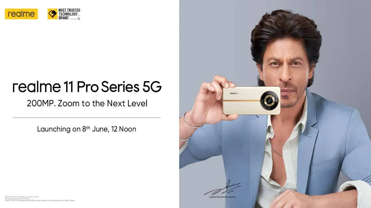 Realme 11 Pro Series Set to Debut in India on June 8 - Vimarsana News