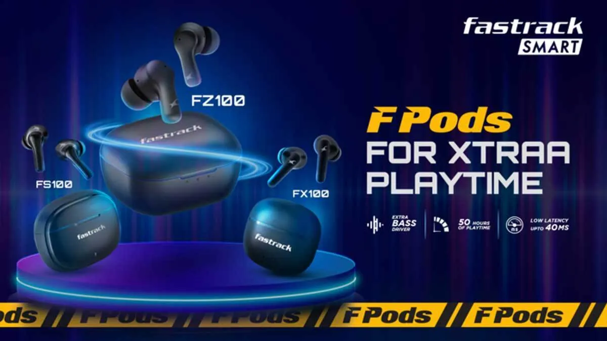 Fastrack Smart Unveils FPods: Affordable TWS with Extra Bass and Long Battery Life - Vimarsana News