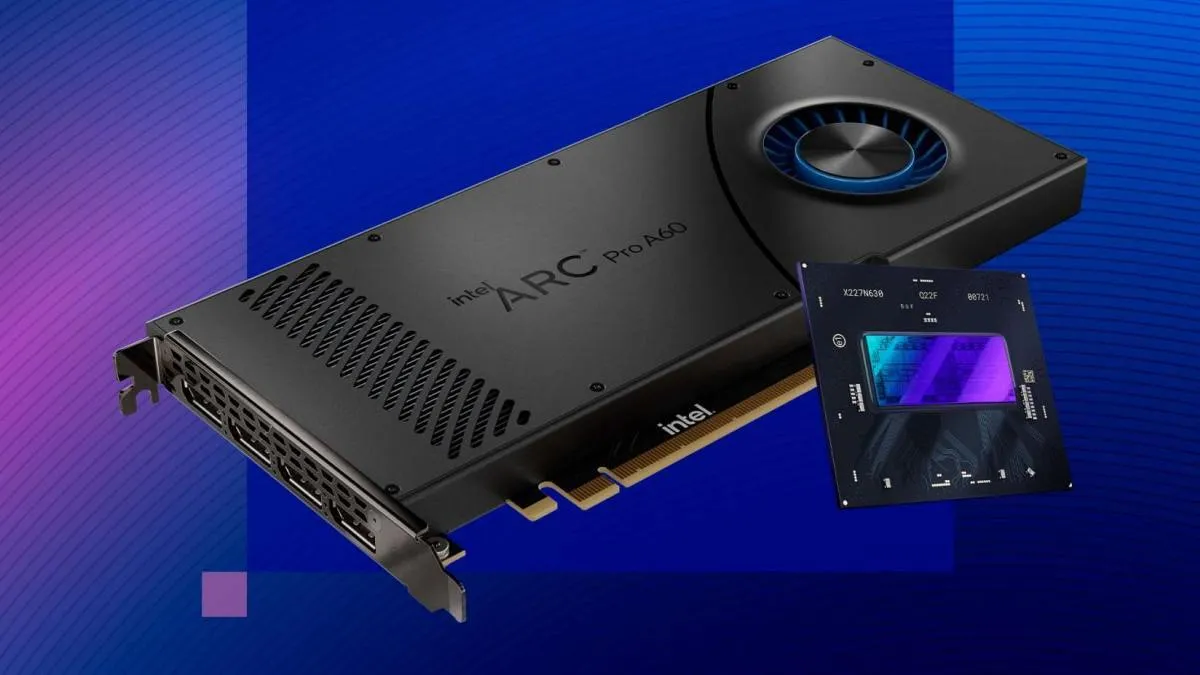 Intel Launches Arc Pro A60 Desktop GPU and Arc Pro A60M Mobile GPU - Vimarsana News