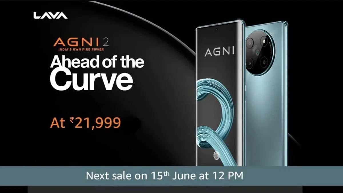 Lava Agni 2 5G sale in India kicks off at 12 noon today: Check Price, Specifications - Vimarsana News