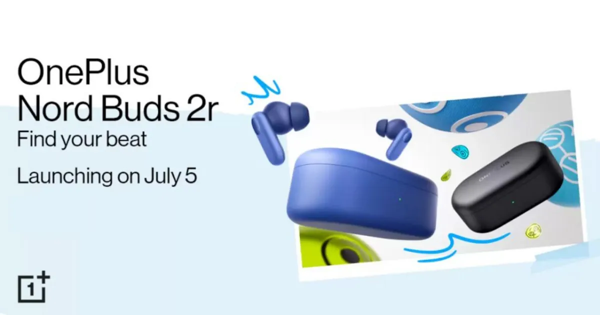 OnePlus Nord Buds 2R Launching in India on July 5 - Vimarsana News