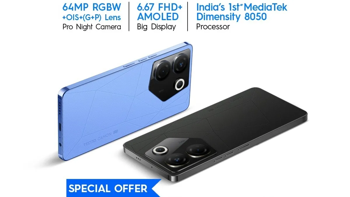 Tecno Camon 20 Pro 5G price in India discounted for a limited period - Vimarsana News