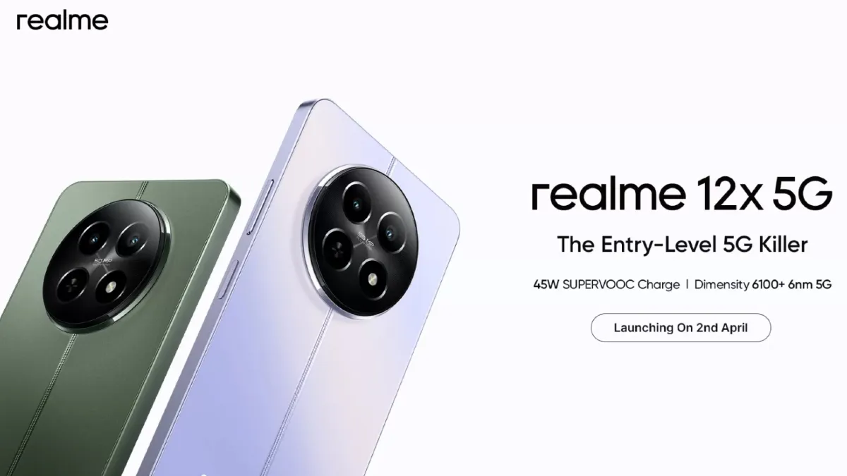Realme 12x 5G Budget 5G Phone Launching in India at 12 noon Today: What to Expect? - Vimarsana News