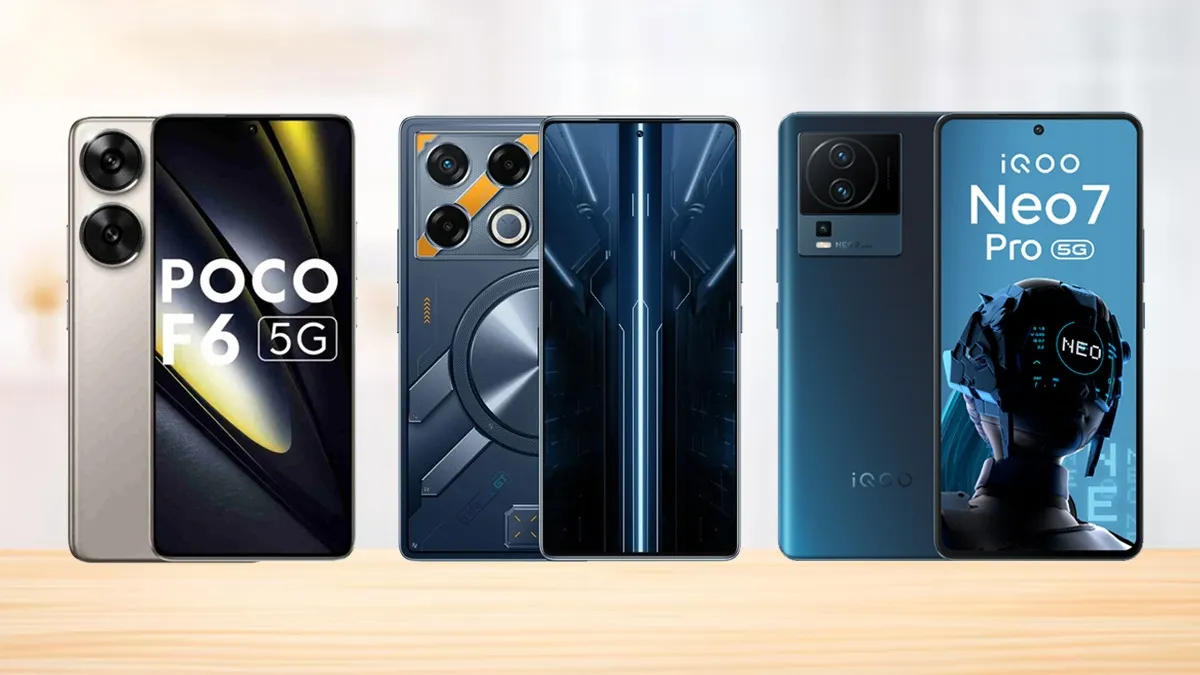 Top 5 Smartphones under Rs 30,000 for Serious Mobile Gamers | Poco F6, Infinix GT 20 Pro, iQOO Neo 7 Pro, More - Vimarsana News