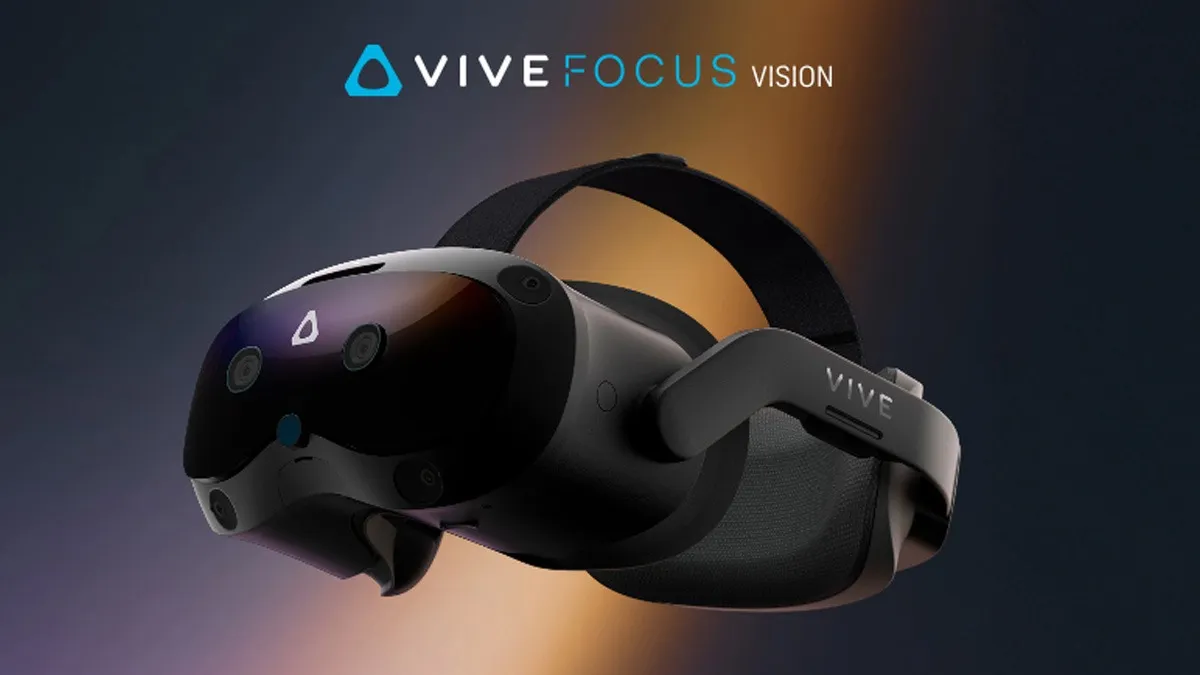 HTC Vive Focus Vision VR Headset Launched With Eye Tracking And 5K  