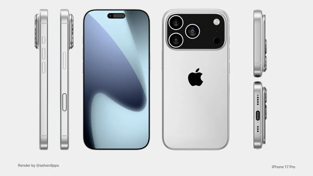 iPhone 17 Pro Max camera lens close-up