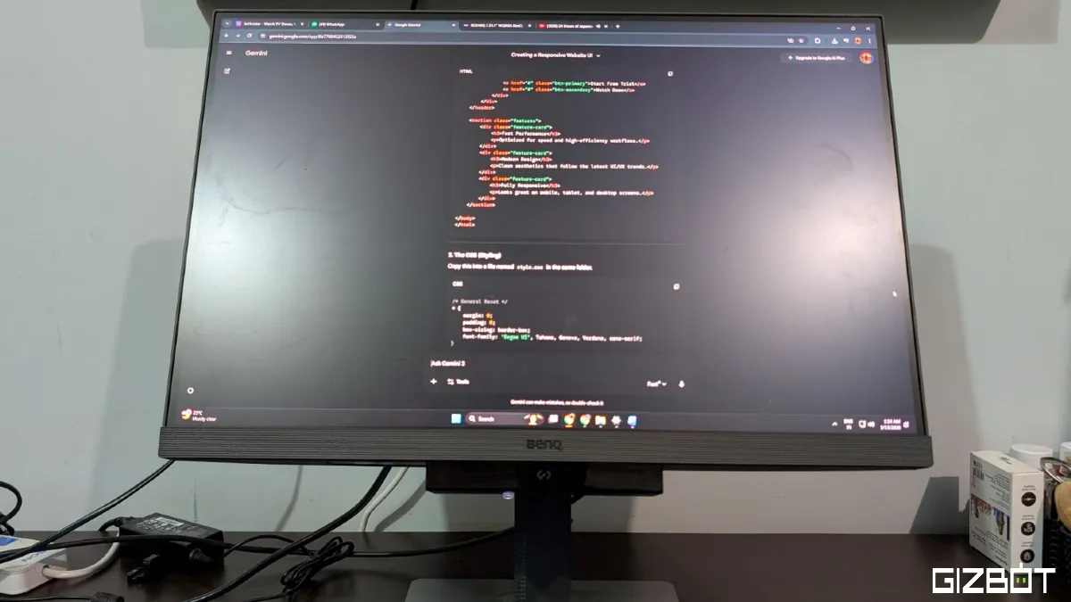 BenQ RD240Q Programming Monitor Review: A Developer-Focused
