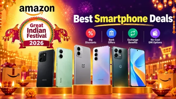 Amazon Festive Sale : Top 5G Smartphone Deals Across Price Segments